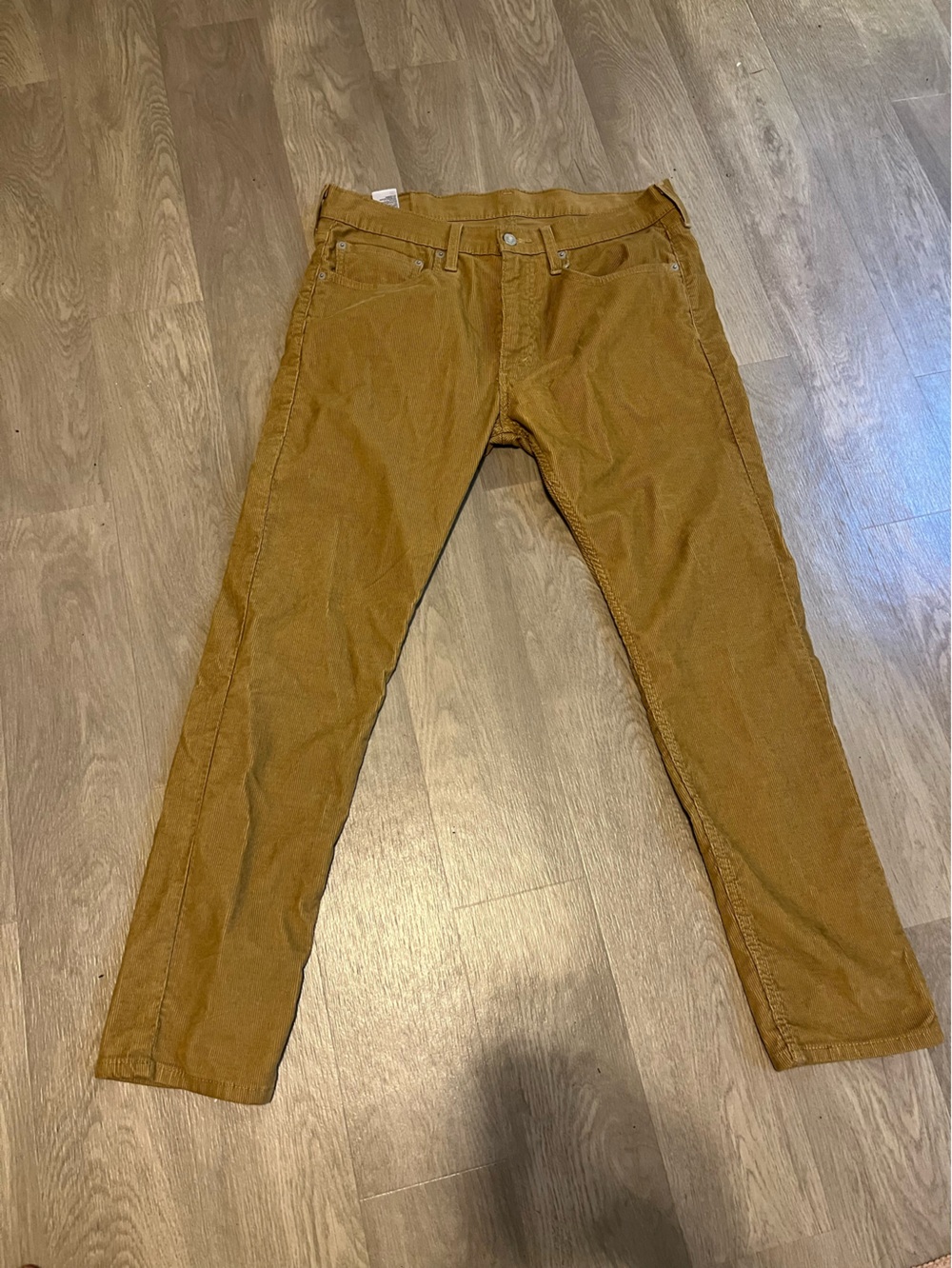 Levi's Men's Corduroy Pants in Mustard